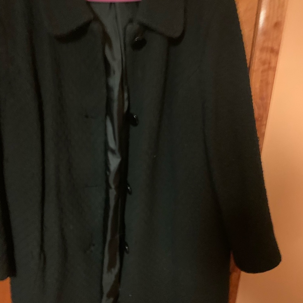 Black winter coat